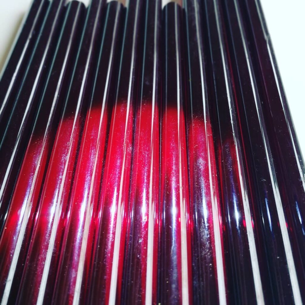 cherry amber bakelite rods