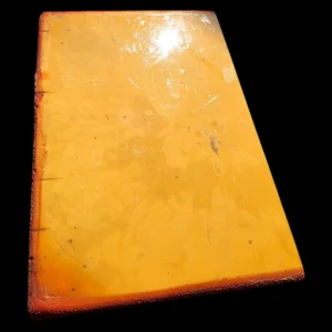Yellow Amber Bakelite Catalin Block Rod 2638 grams
