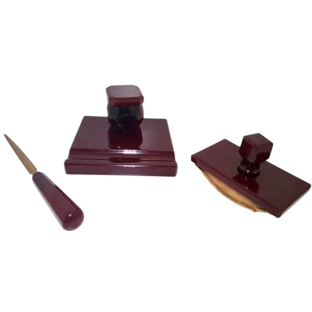 catalin bakelite inkwell