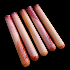 Pink Red Amber Bakelite Catalin Rod 135 grams (1-piece)