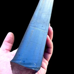 Marbled Blue Amber Bakelite Catalin Block 649 grams