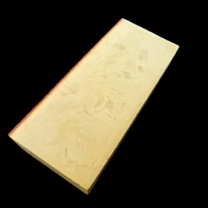 Marbled Yellow Amber Bakelite Catalin Block Rod 602 grams
