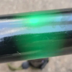 Vintage Large Translucent Green Bakelite Catalin Rod 770 grams